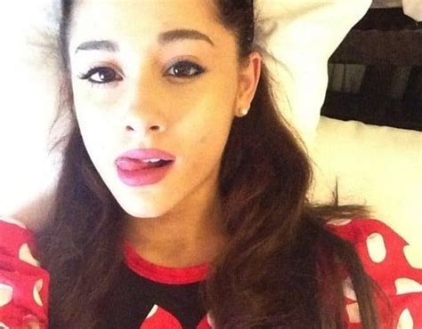 ariana grande nude leaks|Ariana Grande says shes much cuter than fake leaked nude。